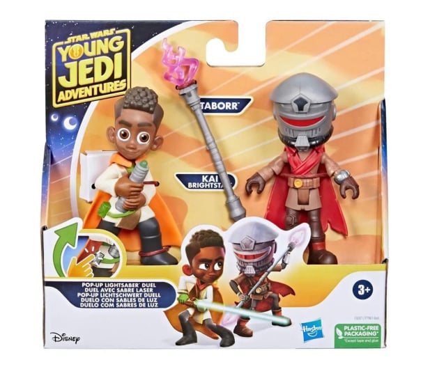 Hasbro Star Wars Przygody młodych Jedi - Kai Brightstar i Taborr - 1169037 - zdjęcie 2
