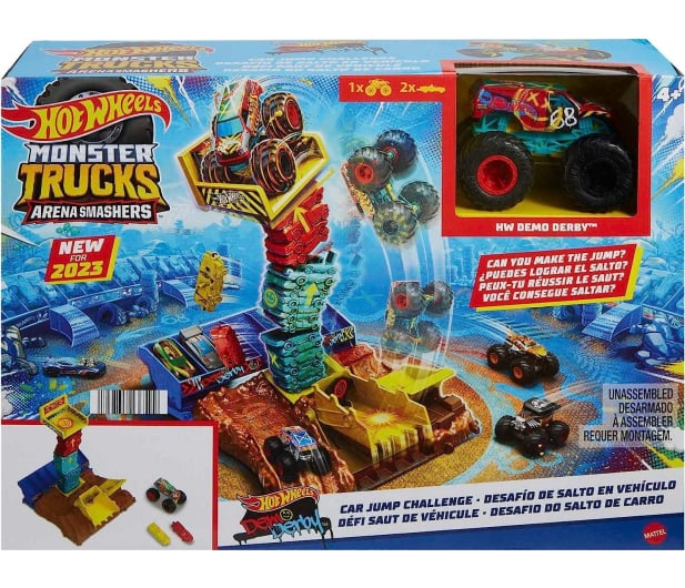 Hot Wheels Monster Trucks Arena Smashers Demo Derby - 1165399 - zdjęcie 5