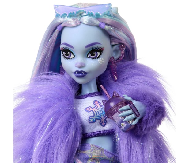 Mattel Monster High Abbey Bominable Lalka podstawowa - 1164013 - zdjęcie 4