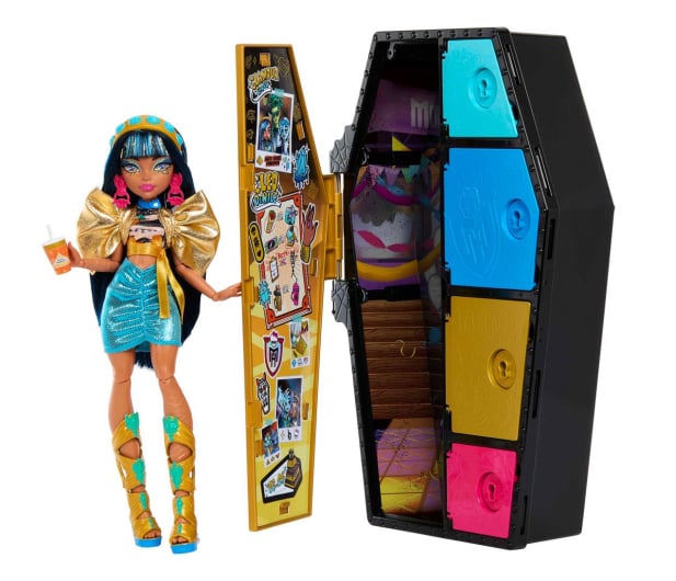 Mattel Monster High Straszysekrety Seria 1 Cleo de Nile - 1164030 - zdjęcie