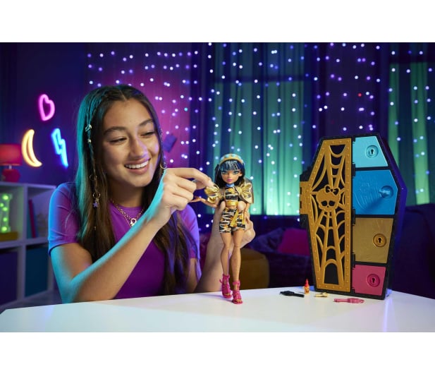 Mattel Monster High Straszysekrety Seria 1 Cleo de Nile - 1164030 - zdjęcie 6