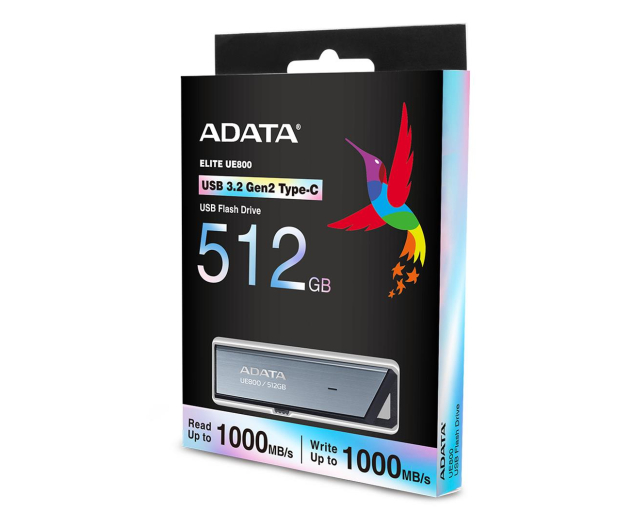 ADATA 512GB Elite UE800 USB 3.2 Typ-C - 1164206 - zdjęcie