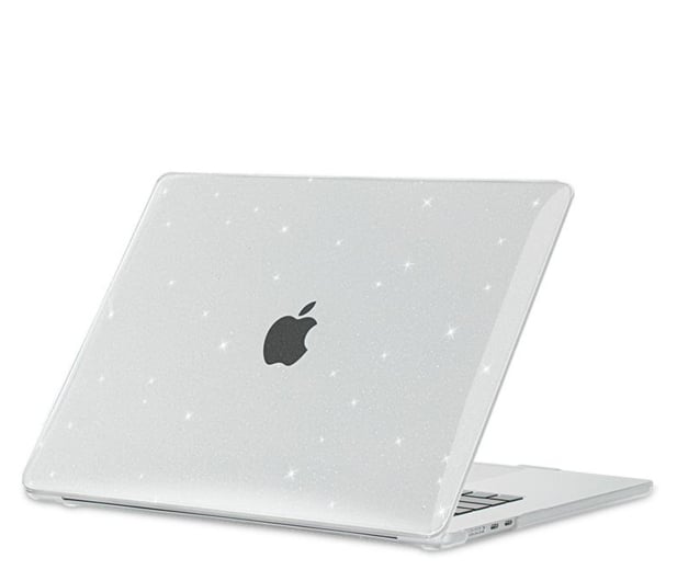 Tech-Protect SmartShell MacBook Air 15 M2/M3 2023-2024 glitter clear - 1164436 - zdjęcie