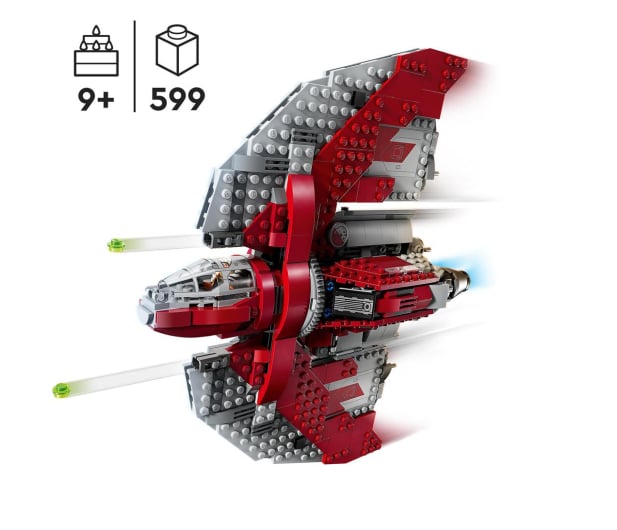 LEGO Star Wars 75362 Prom kosmiczny Jedi T-6 Ahsoki Tano - 1170597 - zdjęcie 3