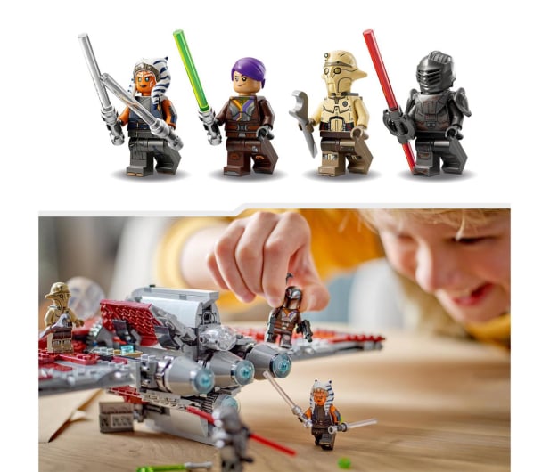 LEGO Star Wars 75362 Prom kosmiczny Jedi T-6 Ahsoki Tano - 1170597 - zdjęcie 6