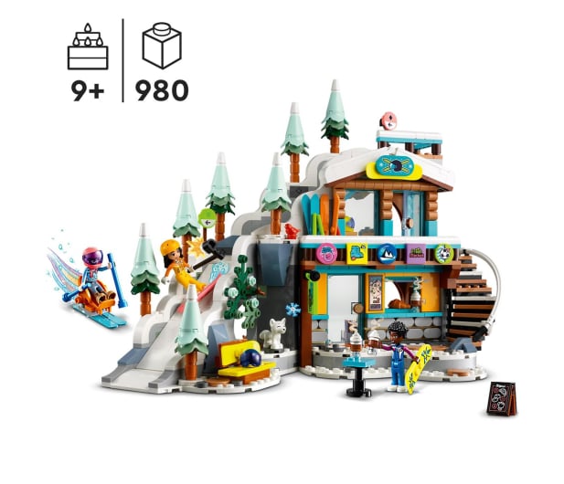 LEGO Friends 41756 Stok narciarski i kawiarnia - 1170585 - zdjęcie 3