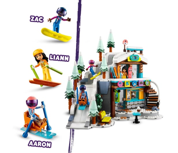 LEGO Friends 41756 Stok narciarski i kawiarnia - 1170585 - zdjęcie 4