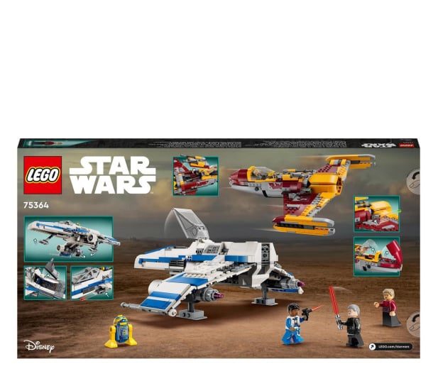 LEGO Star Wars 75364 E-Wing™ Nowej Republiki kontra Myśliwiec™ - 1170598 - zdjęcie 8
