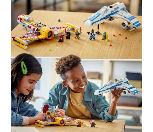 LEGO Star Wars 75364 E-Wing™ Nowej Republiki kontra Myśliwiec™ - 1170598 - zdjęcie 12