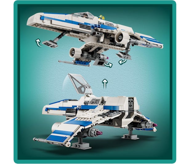 LEGO Star Wars 75364 E-Wing™ Nowej Republiki kontra Myśliwiec™ - 1170598 - zdjęcie 10