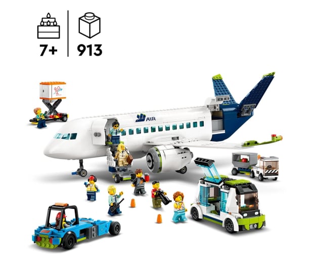 LEGO City 60367 Samolot pasażerski - 1170591 - zdjęcie 3