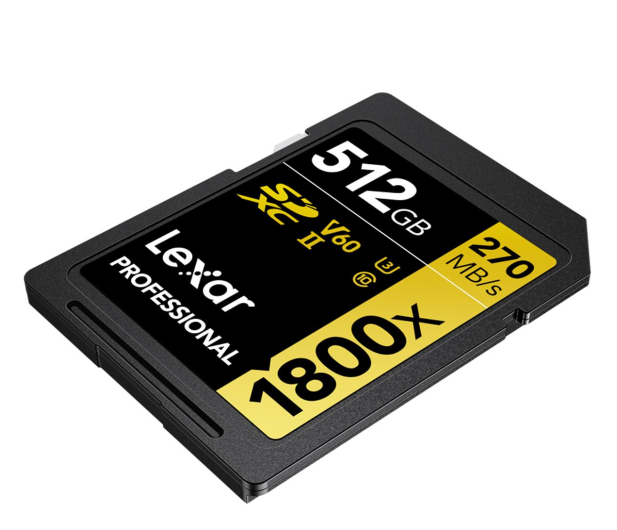 Lexar 512GB 1800x Professional SDXC UHS-II U3 V60 - 1170188 - zdjęcie 4
