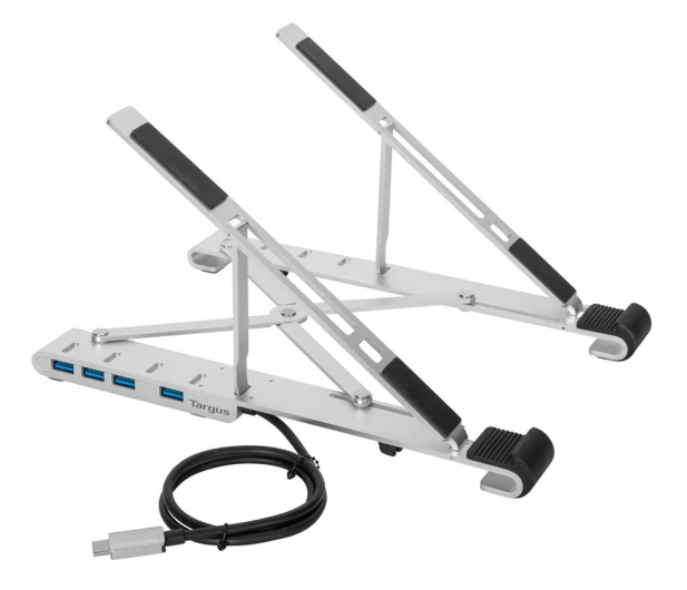 Targus Portable Laptop Stand with Integrated Hub USB-A - 1170401 - zdjęcie