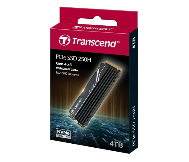 Transcend 4TB M.2 PCIe Gen4 NVMe 250H - 1171765 - zdjęcie 4