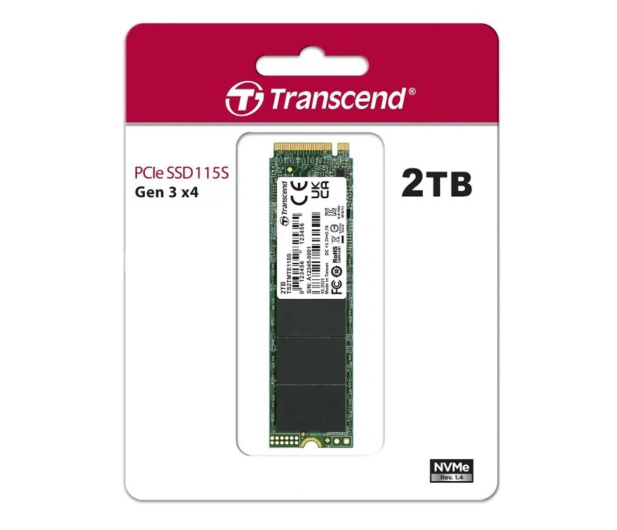 Transcend 2TB M.2 PCIe NVMe 115S - 1171758 - zdjęcie 3