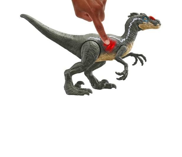 Mattel Jurassic World Ślady po starciu Welociraptor - 1164353 - zdjęcie 3