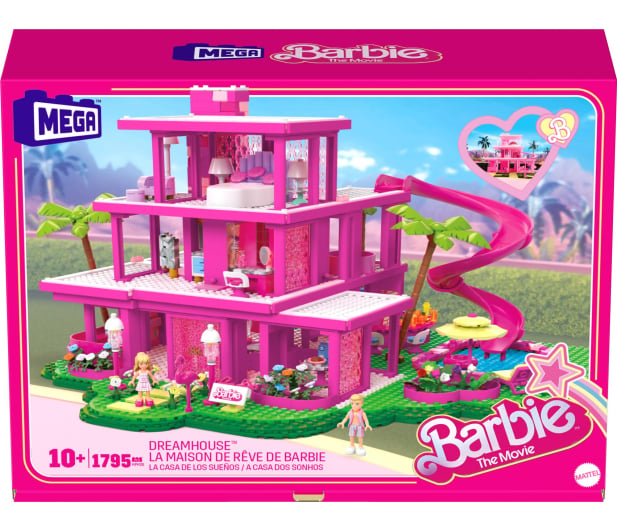 Mega Bloks Barbie Dreamhouse Domek Marzeń - 1164387 - zdjęcie 5