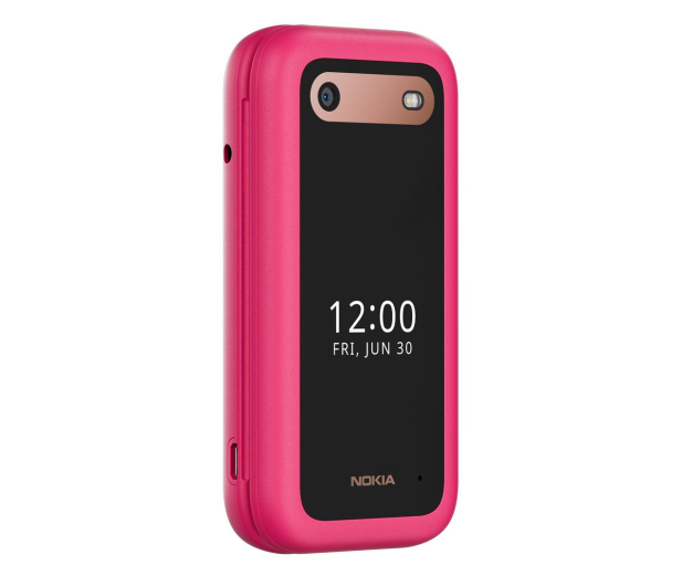 Nokia 2660 4G Flip Różowy + Stacja Ładująca - 1165774 - zdjęcie 6