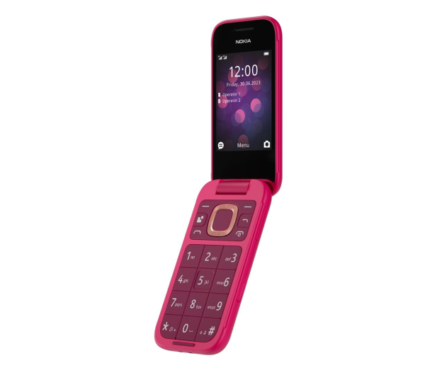 Nokia 2660 4G Flip Różowy + Stacja Ładująca - 1165774 - zdjęcie 9