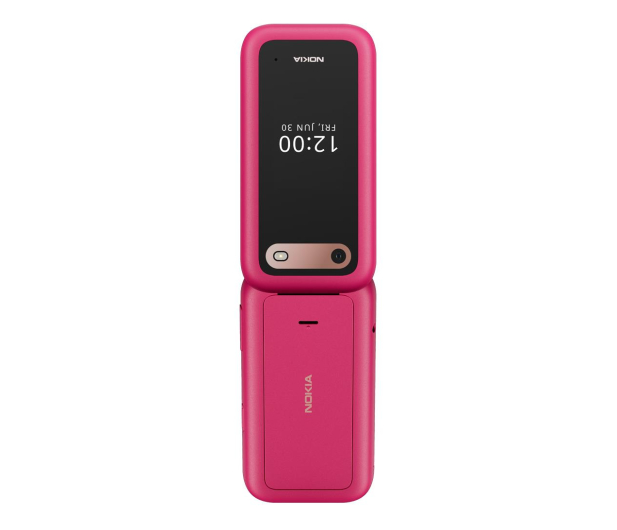 Nokia 2660 4G Flip Różowy + Stacja Ładująca - 1165774 - zdjęcie 2