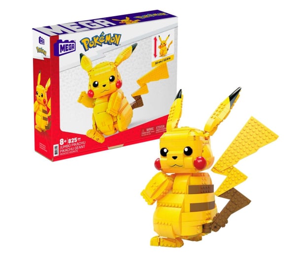 Mega Bloks Mega Construx Pokemon Duży Pikachu - 1164395 - zdjęcie