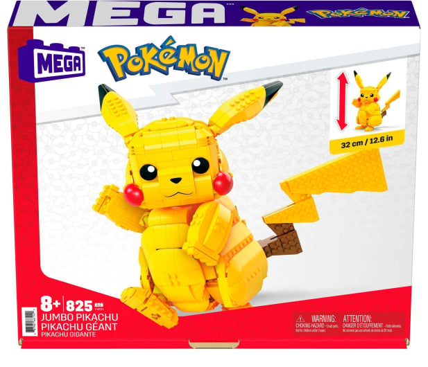Mega Bloks Mega Construx Pokemon Duży Pikachu - 1164395 - zdjęcie 6