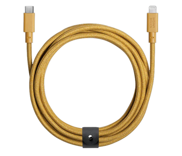 Native Union Belt Cable USB-C – Lightning 3m kraft - 1171464 - zdjęcie