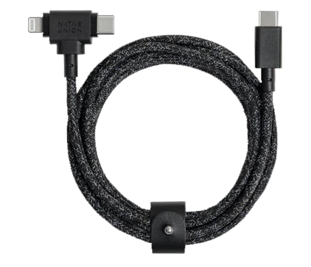 Native Union Belt Universal Cable USB-A–micro-USB/Lightning/USB-C cosmos - 1171492 - zdjęcie