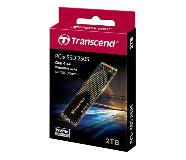 Transcend 2TB M.2 PCIe Gen4 NVMe 250S - 1171767 - zdjęcie 4