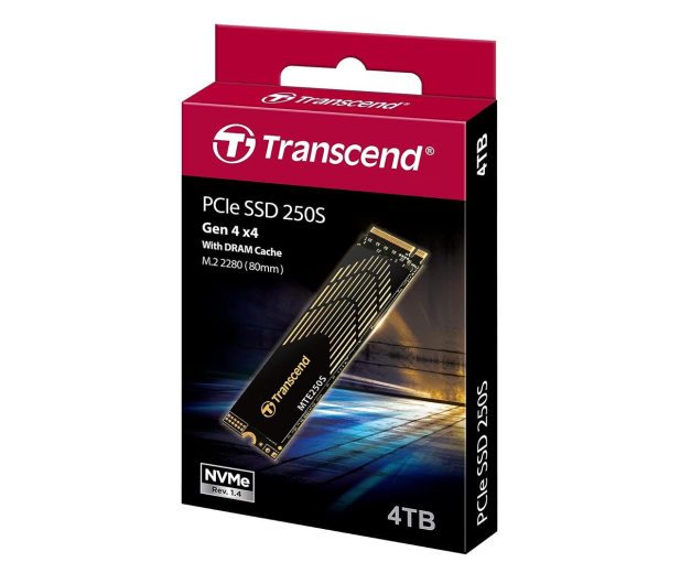 Transcend 4TB M.2 PCIe Gen4 NVMe 250S - 1171769 - zdjęcie 4