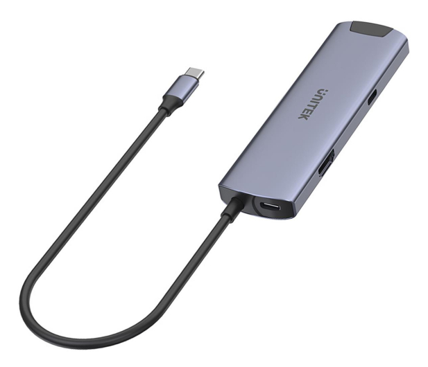 Unitek USB-C - HDMI, 2x USB-C, 2x USB-A - 1172360 - zdjęcie