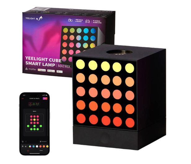 Yeelight Świetlny panel gamingowy Smart Cube Light Matrix - Baza - 1173391 - zdjęcie