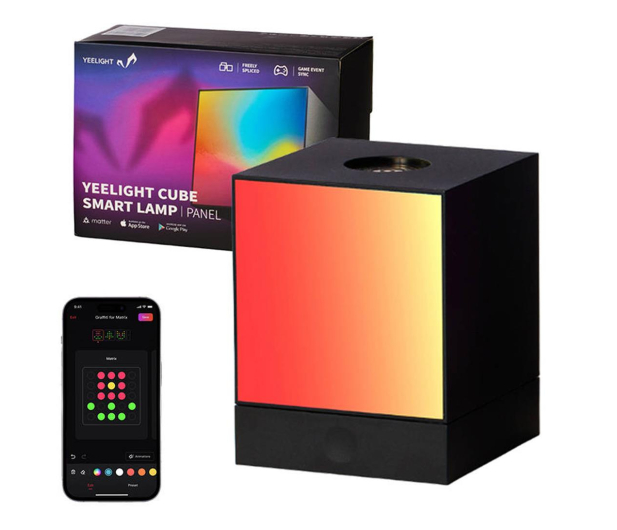 Yeelight Świetlny panel gamingowy Smart Cube Light Panel - Baza - 1173394 - zdjęcie
