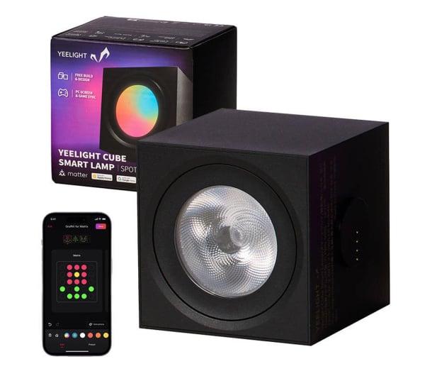 Yeelight Świetlny panel gamingowy Smart Cube Light Spot - 1173397 - zdjęcie
