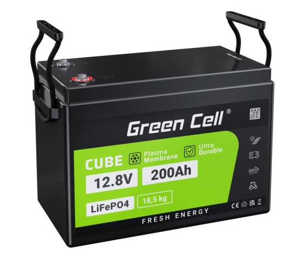 Green Cell LiFePO4 200Ah 12.8V 2560Wh - 1172832 - zdjęcie