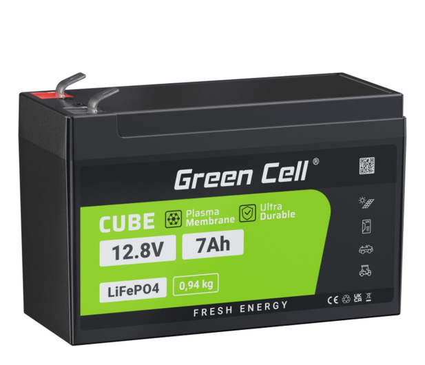 Green Cell LiFePO4 7Ah 12.8V 89.6Wh - 1172853 - zdjęcie