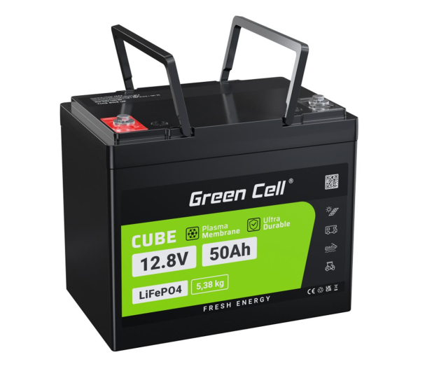 Green Cell LiFePO4 50Ah 12.8V 640Wh - 1172843 - zdjęcie