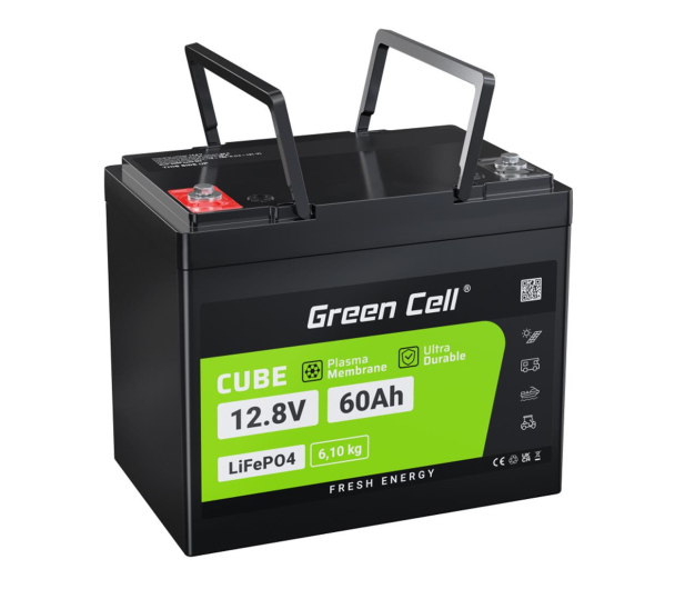 Green Cell LiFePO4 60Ah 12.8V 768Wh - 1172856 - zdjęcie