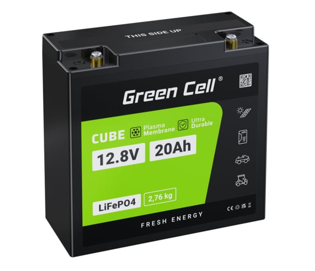 Green Cell LiFePO4 20Ah 12.8V 256Wh - 1172849 - zdjęcie