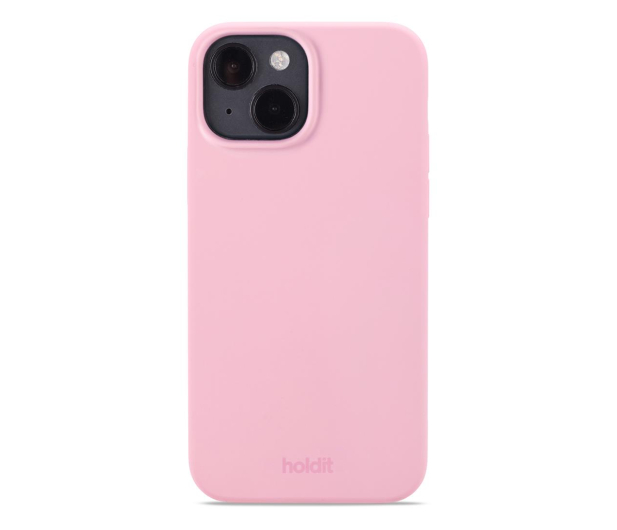 Holdit Silicone Case iPhone 15 Pink - 1148740 - zdjęcie