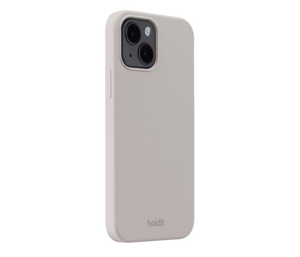 Holdit Silicone Case iPhone 15 Taupe - 1148737 - zdjęcie 2