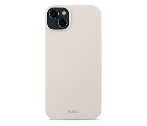 Holdit Slim Case iPhone 15 Plus Light Beige - 1148717 - zdjęcie