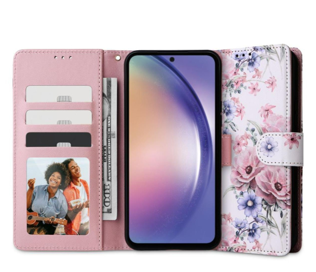 Tech-Protect Wallet do Xiaomi Redmi 12 blossom flower - 1164616 - zdjęcie