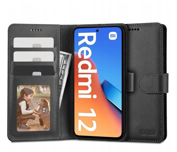 Tech-Protect Wallet do Xiaomi Redmi 12 black - 1164615 - zdjęcie