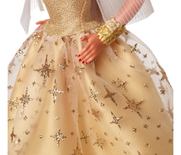 Barbie Signature Lalka świąteczna z jasnobrązowymi włosami - 1167864 - zdjęcie 3