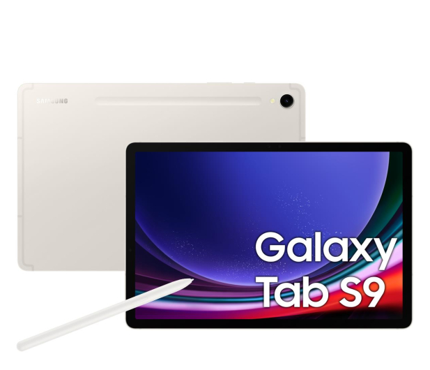 Samsung Galaxy Tab S9 11" 12/256GB, WiFi, S Pen, beżowy - 1158884 - zdjęcie
