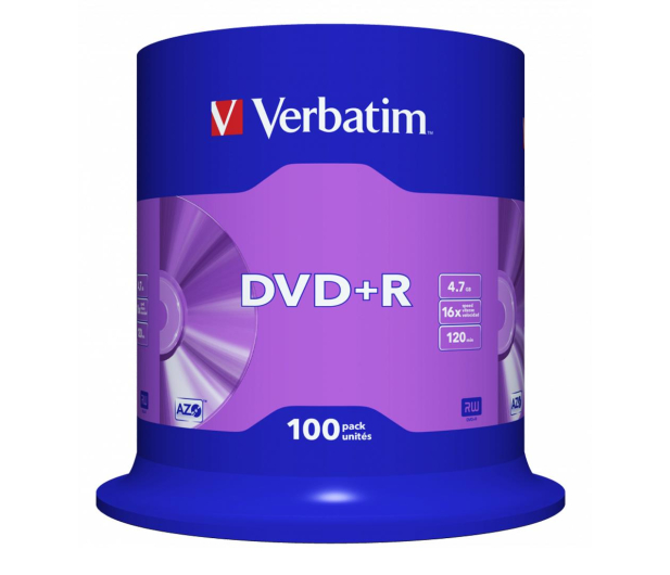 Verbatim 4.7GB 16x CAKE 100szt. - 30207 - zdjęcie
