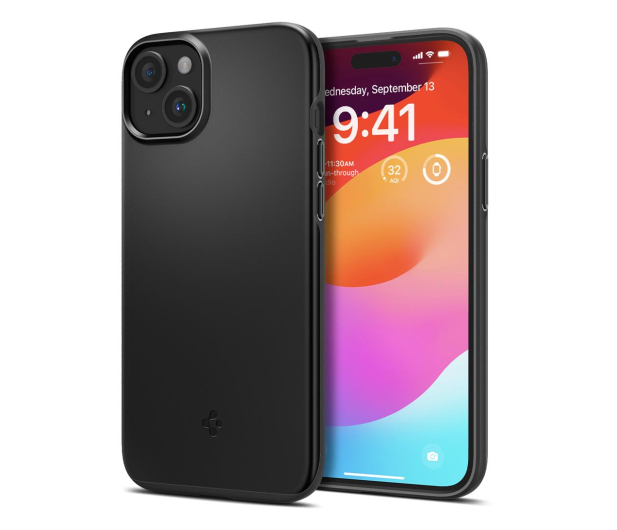 Spigen Thin Fit do iPhone 15 Plus black - 1178894 - zdjęcie