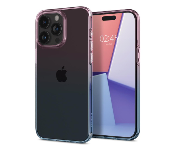 Spigen Liquid Crystal do iPhone 15 Pro gradation pink - 1178874 - zdjęcie