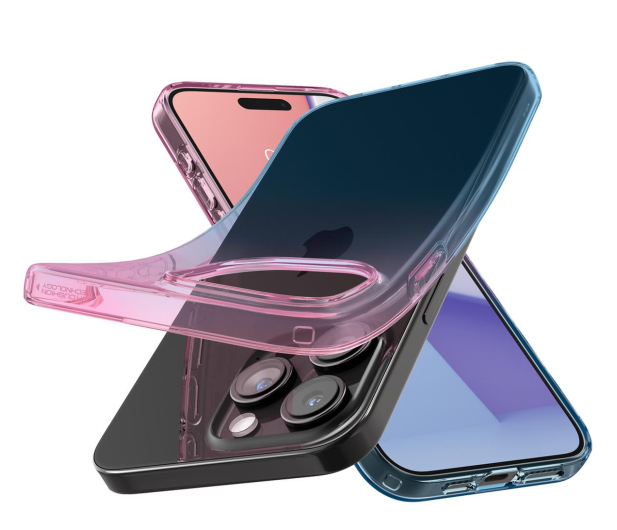 Spigen Liquid Crystal do iPhone 15 Pro gradation pink - 1178874 - zdjęcie 2